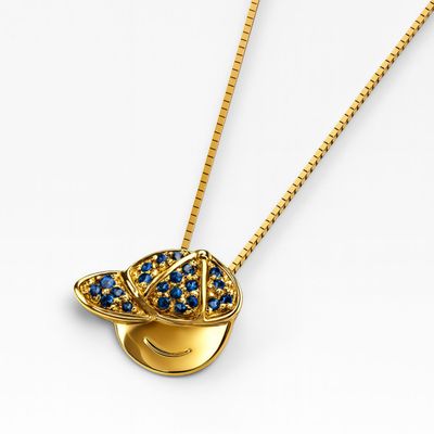 Collar Oro Amarillo 18Kt Niño Jockey