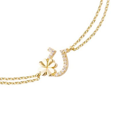 Imagen 2 del producto Pulsera Plata Esterlina 925 Suerte Circonita Revestido