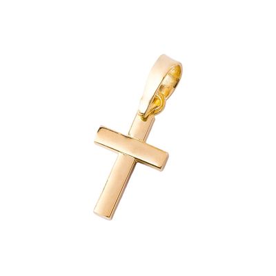 Colgante de Oro 18kt Cruz Tamaño Pequeña