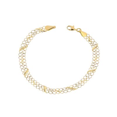 Imagen 1 del producto Pulsera de Oro 18kt Encadenado