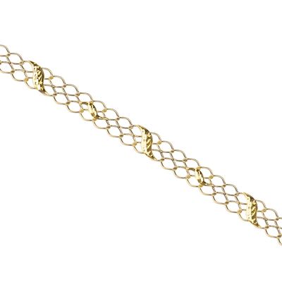 Imagen 2 del producto Pulsera de Oro 18kt Encadenado