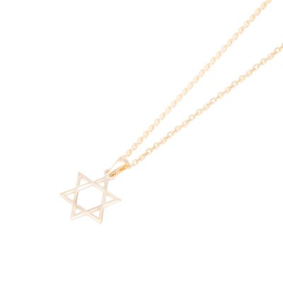 Imagen 2 del producto Colgante de Oro de 18kt Estrella de David grande