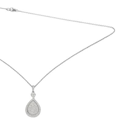 Imagen 2 del producto Collar Oro 18kt Diamantes de 84 Puntos Gota