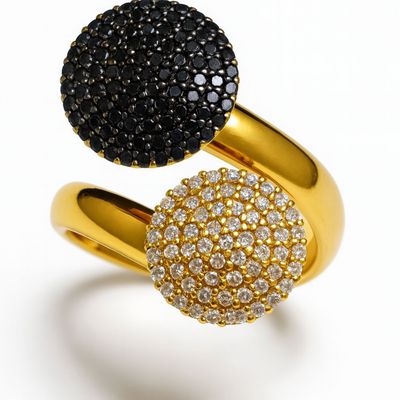 Imagen 2 del producto Anillo Oro Amarillo 18Kt Eclipse de Diamantes