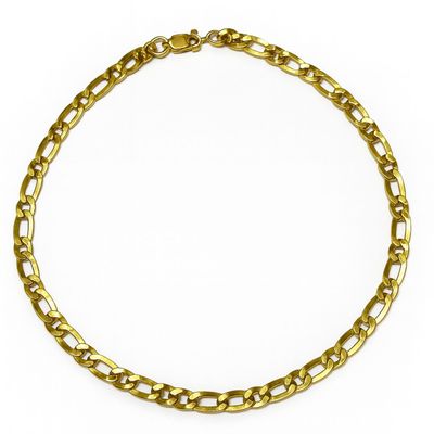 Imagen 1 del producto Pulsera Oro Amarillo 18Kt Eslabón Plano
