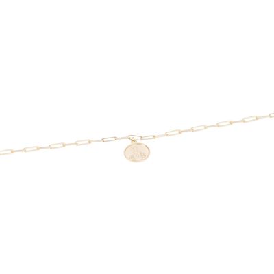 Pulsera de Oro 18kt Sagrado Corazón