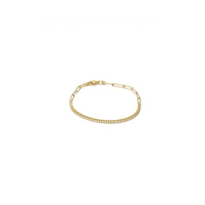 Pulsera Oro Amarillo 18kt Diamantes 50 Pts