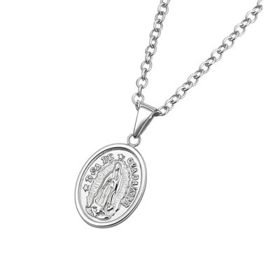 Imagen 2 del producto Colgante de Plata Esterlina 925 Virgen de Guadalupe 15X12MM