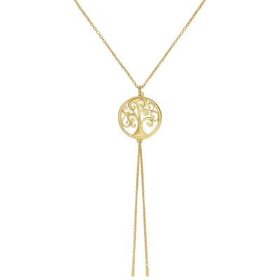 Imagen 2 del producto Collar Oro Amarillo 18kt Barras-circulos