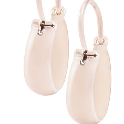 Imagen 2 del producto Aros Oro Miel 18kt  Bote 10mm