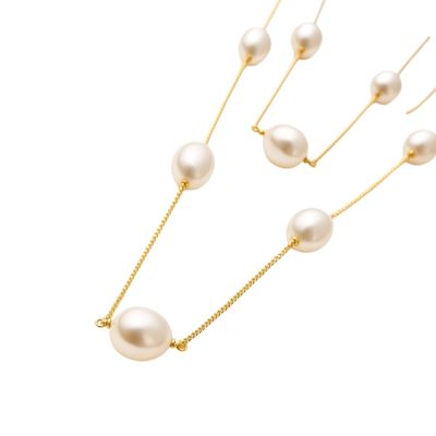 Imagen 2 del producto Collar Oro Amarillo 18kt Perlas