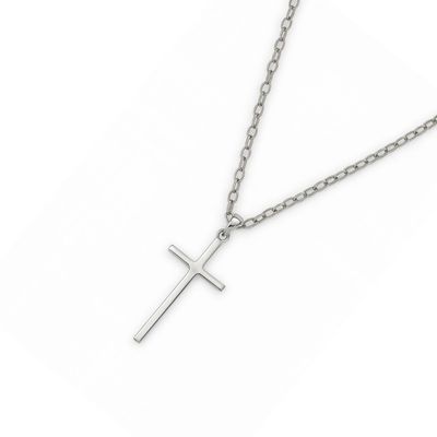 Imagen 2 del producto Colgante de Plata Esterlina 925 Cruz 15X30MM