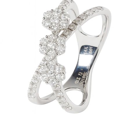 Imagen 2 del producto Anillo Oro 18kt Diamantes 77 Pts | Danielle Costantini