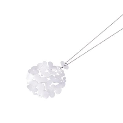 Collar de Plata Esterlina 925 Medallón Corazón