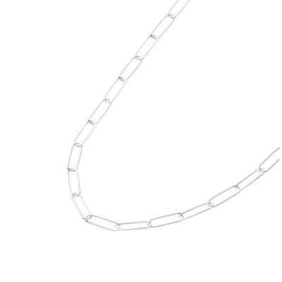 Imagen 2 del producto Cadena de Plata Esterlina 925 Eslabon Plano 38