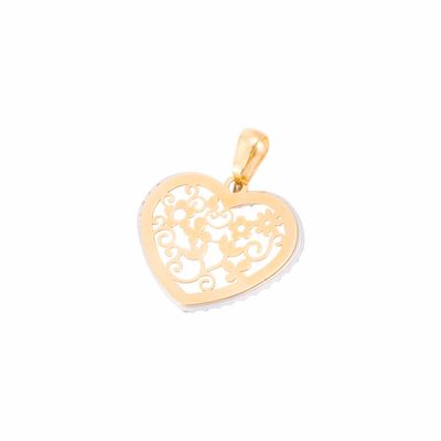 Imagen 2 del producto Colgante de Oro 18kt Corazon Filigrama