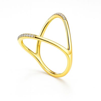 Imagen 2 del producto Anillo Oro Amarillo 18kt Diamantes 6,5Pts