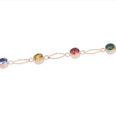 Imagen 2 del producto Pulsera en Oro Miel 18kt Colores