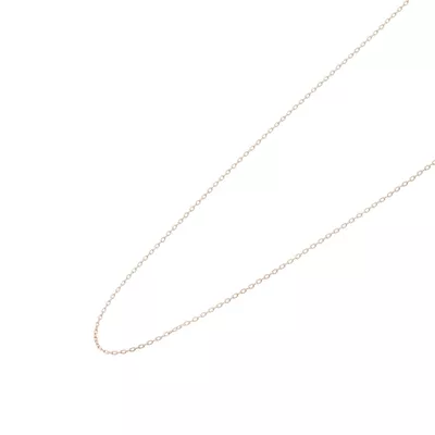 Cadena Oro Miel 18kt Limada Fina