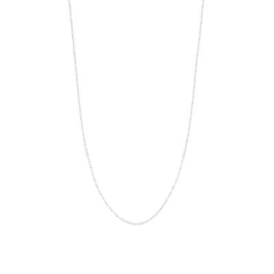 Cadena Oro Blanco 18kt Blanco Limada