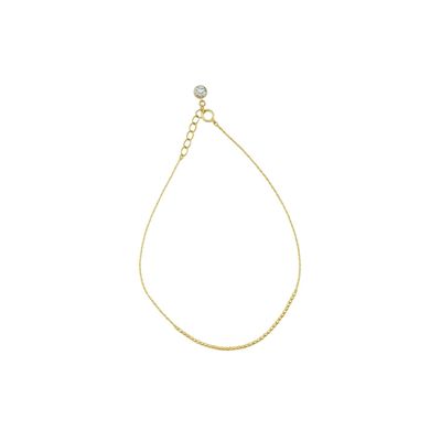 Pulsera Oro Amarillo 18kt Cadenas de esferas