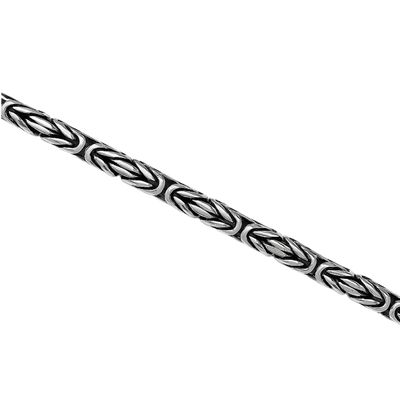 Imagen 2 del producto Pulsera de Plata Esterlina 925 Bizantino desde 17gr.