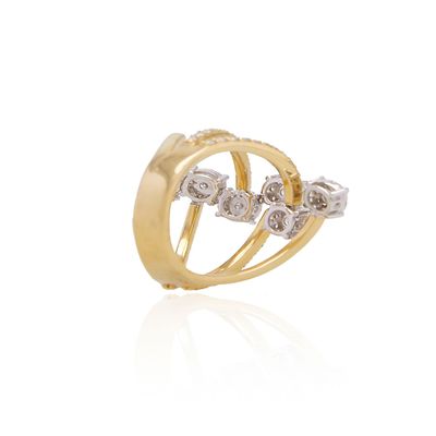 Imagen 2 del producto Anillo Oro Amarillo 18kt Diamantes 1,3 Qts | Danielle Costantini