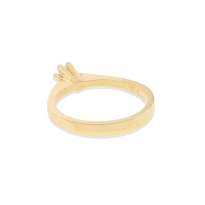 Imagen 2 del producto Anillo Compromiso de Oro 18kt Solitario Circón 6 grifas.