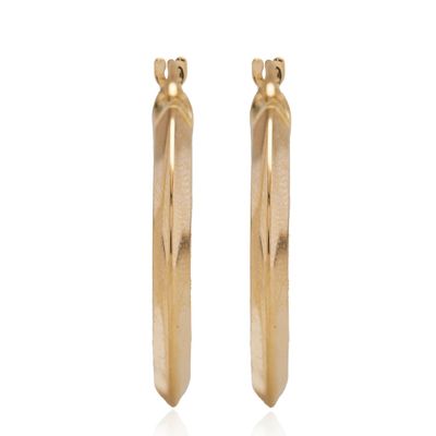 Imagen 2 del producto Aros de Oro 18 kt Argollas de 20mm