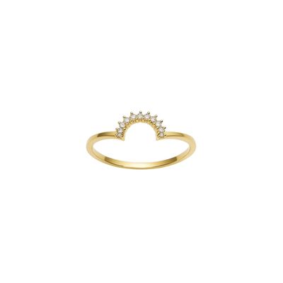 Imagen 2 del producto Anillo Oro Amarillo 18kt Diamantes 5 Ptos