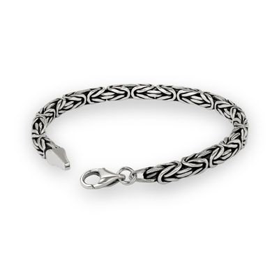 Imagen 1 del producto Pulsera de Plata Esterlina 925 Bizantino desde 25gr.