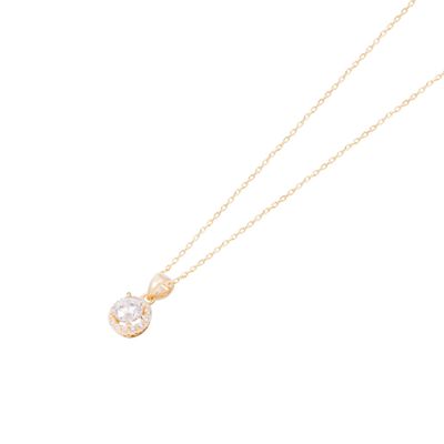 Imagen 2 del producto Colgante Oro Amarillo 18kt Circonita con Base Calada