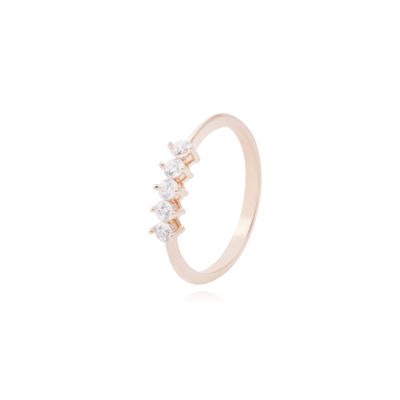 Anillo en Oro Miel 18kt Promesa
