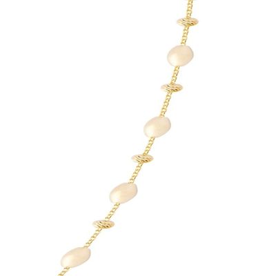 Imagen 2 del producto Collar de Plata Esterlina 925 Cuencas Revestido en Oro 18kt