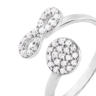Imagen 2 del producto Anillo de Plata Esterlina 925 Circulo Infinito