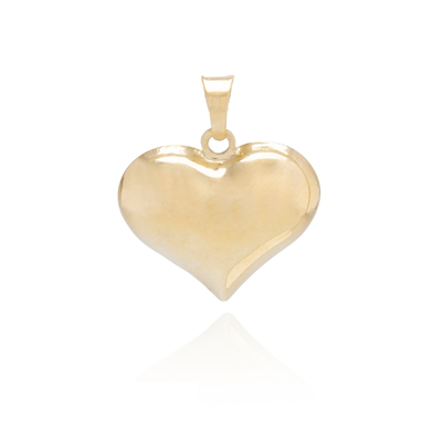 Colgante de Oro Amarillo 18kt Corazón