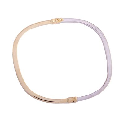 Pulsera de Oro 18kt Esclava de Bicolor