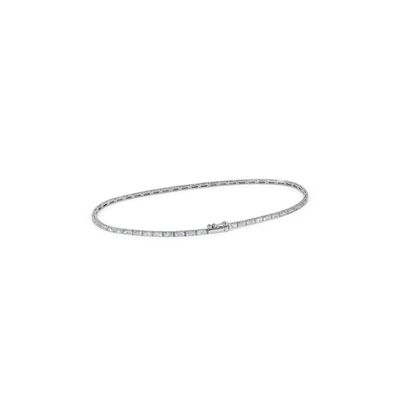Imagen 2 del producto Pulsera Oro Blanco 18kt Diamantes 1,0 Qts