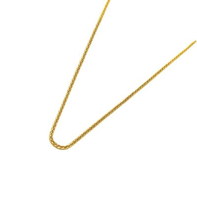 Cadena Oro Amarillo 18kt Espiga Ajustable