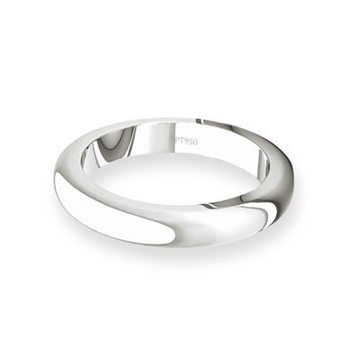 Imagen 2 del producto Argolla Matrimonio de Platino Inglés Padua 3,0mm