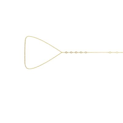 Pulsera Oro Amarillo 18kt Diamantes 42 Pts