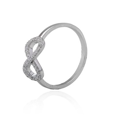 Imagen 1 del producto Diamante Anillo de Oro Blanco 18kt 11 Pts SI/H Infinito17