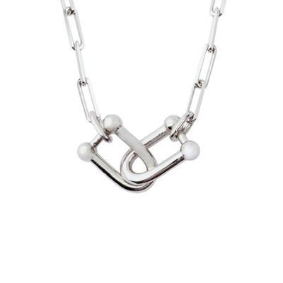 Imagen 2 del producto Collar de Plata Esterlina 925 Enlazados 192