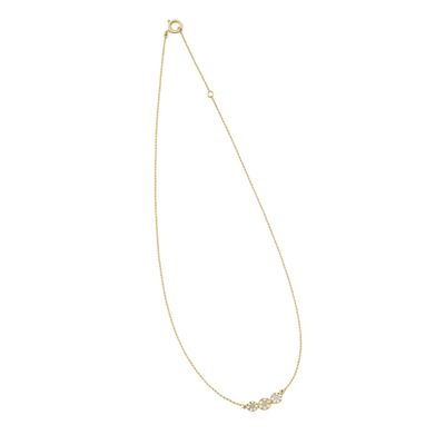 Imagen 2 del producto Collar Oro Amarillo 18kt Circonita Tres Botones