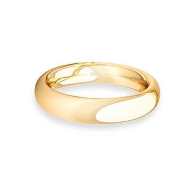 Imagen 2 del producto Argolla Matrimonio de Oro Amarillo 18kt Inglés Garda Ergofit de 3,5mm