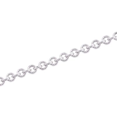 Imagen 2 del producto Pulsera de Plata Esterlina 925 Eslabones Facetados