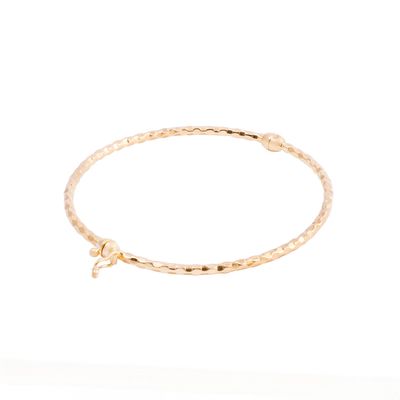 Imagen 1 del producto Pulsera de Oro 18kt Esclava Facetada