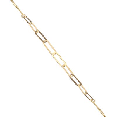 Imagen 2 del producto Pulsera de Oro 18kt Eslabones Centrales