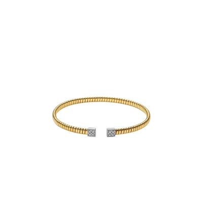 Imagen 1 del producto Pulsera Oro 18kt Diamantes Cruzada 16 Pts | Danielle Costantini