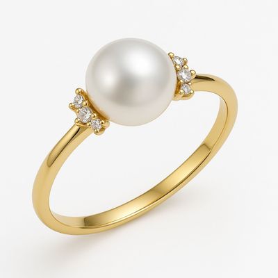 Imagen 1 del producto Anillo Oro Amarillo 18kt Diamantes 3Pts Per Cultivada 7MM